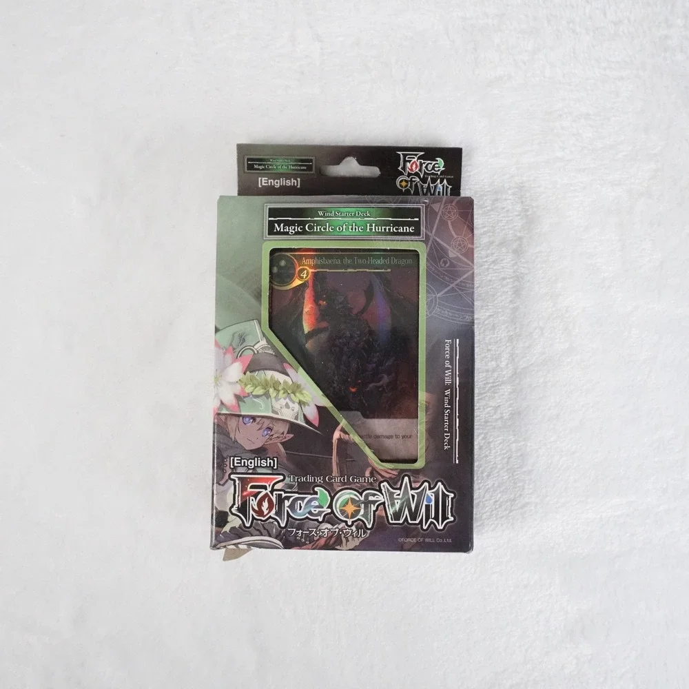 Force of Will Trading Card Wind Starter Deck‎ Magic Circle of the Hurricane NEW